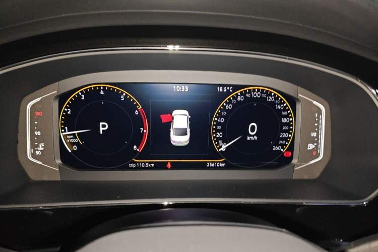 Used Volkswagen Passat 2025 Outstanding Model 330TSI Starry Elite Edition Instrument Cluster