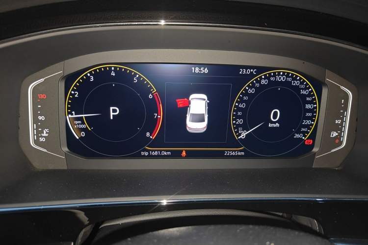 Used Volkswagen Passat 2025 Outstanding Model 330TSI Starry Elite Edition Instrument Cluster