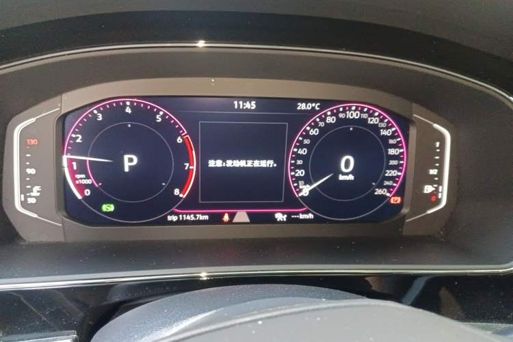 Used Volkswagen Passat 2025 Outstanding Model 380TSI Starry Dragon Edition Instrument Cluster