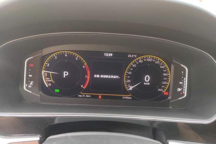 Used Volkswagen Passat 2025 Outstanding Model 380TSI Starry Dragon Edition Instrument Cluster