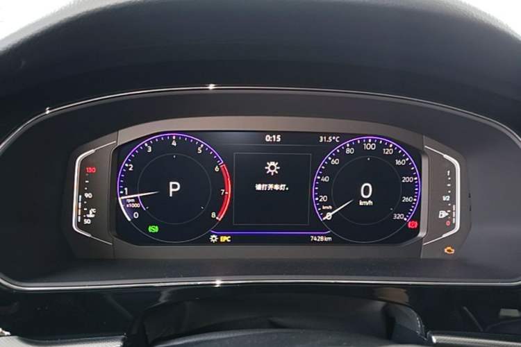 Used Volkswagen Passat 2025 Outstanding Model 380TSI Starry Dragon Edition Instrument Cluster