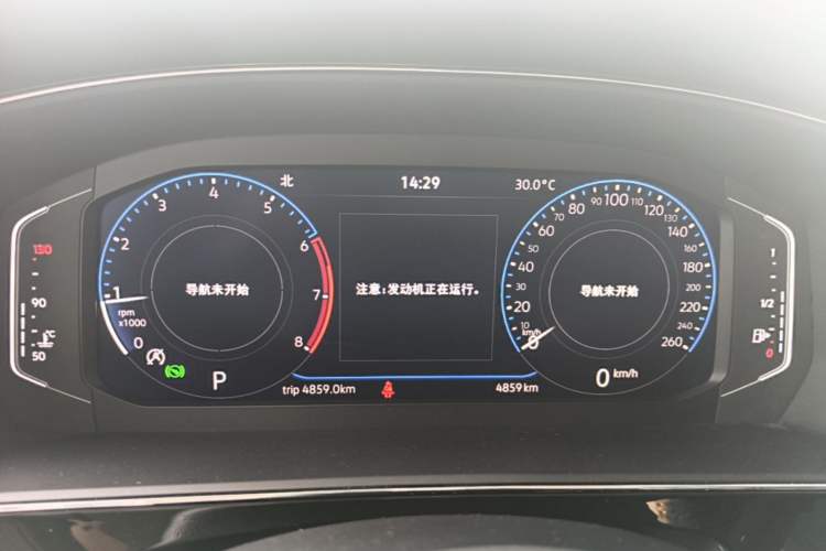 Used Volkswagen Passat 2025 Outstanding Model 380TSI Starry Dragon Glorious Edition Instrument Cluster