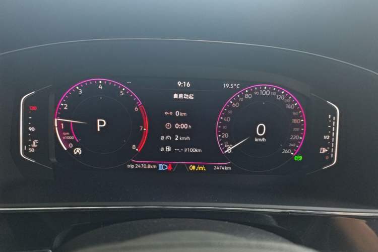 Used Volkswagen Passat 2025 Outstanding Model 380TSI Dragon Glory Edition Instrument Cluster