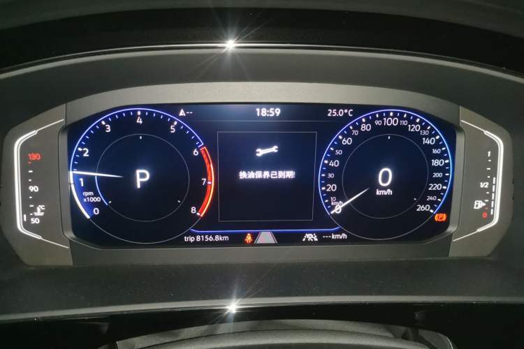 Used Volkswagen Passat 2025 Outstanding Model 380TSI Dragon Glory Edition Instrument Cluster