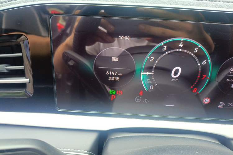 Used Volkswagen Passat 2025 Pro 380TSI Dragon Glory Edition Odometer Close Up