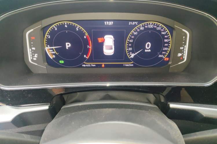 Used Volkswagen Passat 2025 Outstanding Model 330TSI Elite Edition Odometer Close Up