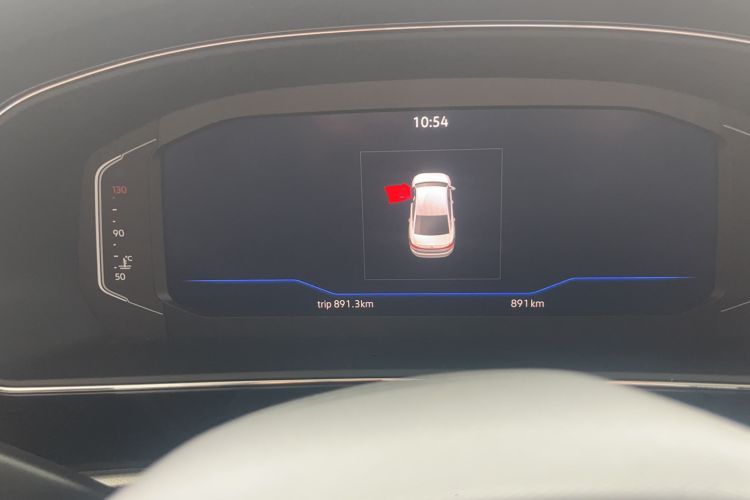 Used Volkswagen Passat 2025 Outstanding Model 380TSI Dragon Glory Edition Odometer Close Up