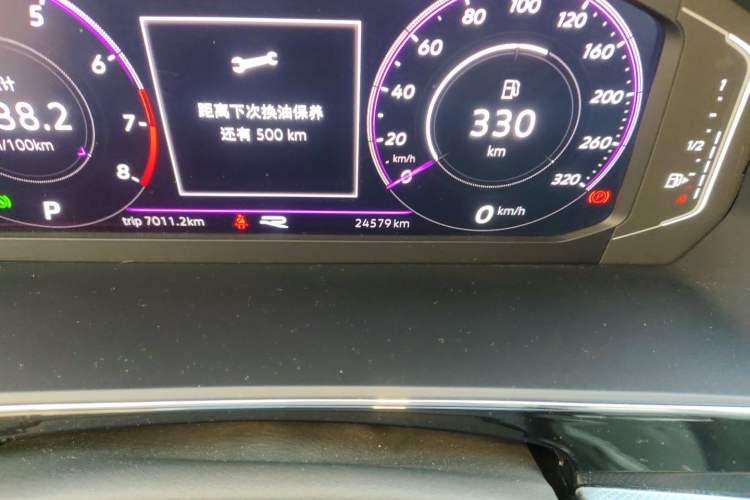 Used Volkswagen Passat 2025 Outstanding Model 380TSI Starry Dragon Edition Odometer Close Up