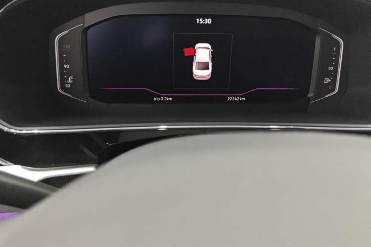 Used Volkswagen Passat 2025 Outstanding Model 380TSI Starry Dragon Edition Odometer Close Up