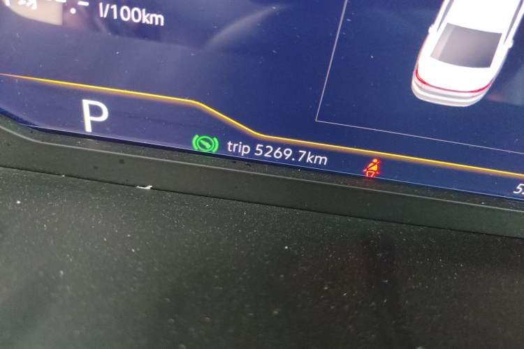 Used Volkswagen Passat 2025 Outstanding Model 380TSI Starry Dragon Edition Odometer Close Up