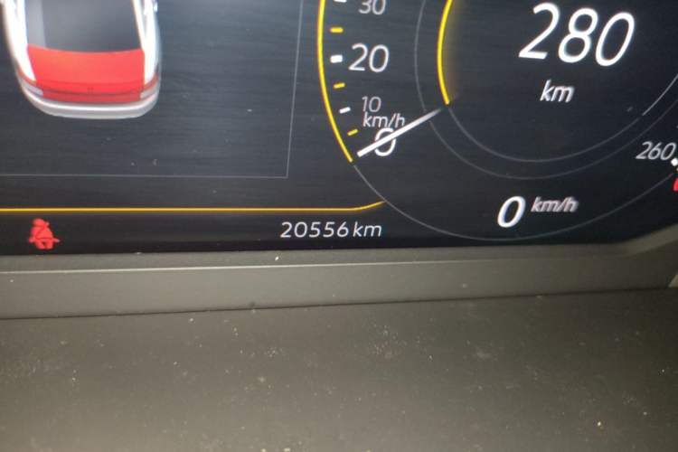 Used Volkswagen Passat 2025 Premium Version 380TSI Dragon Edition Odometer Close Up