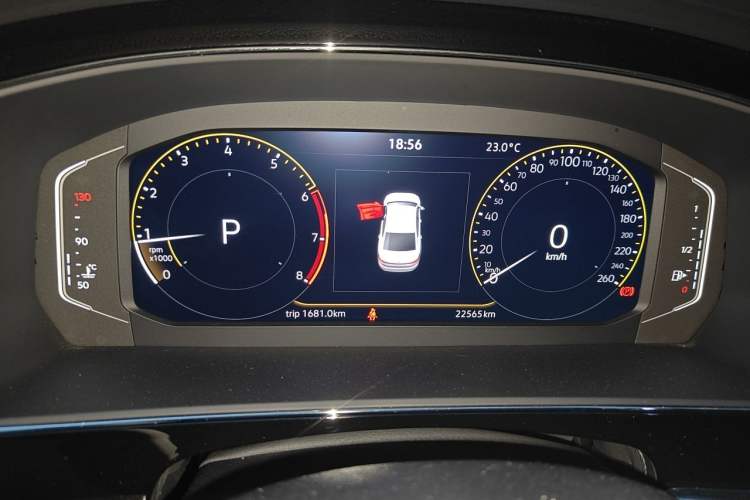Used Volkswagen Passat 2025 Outstanding Model 330TSI Starry Elite Edition Odometer Close Up