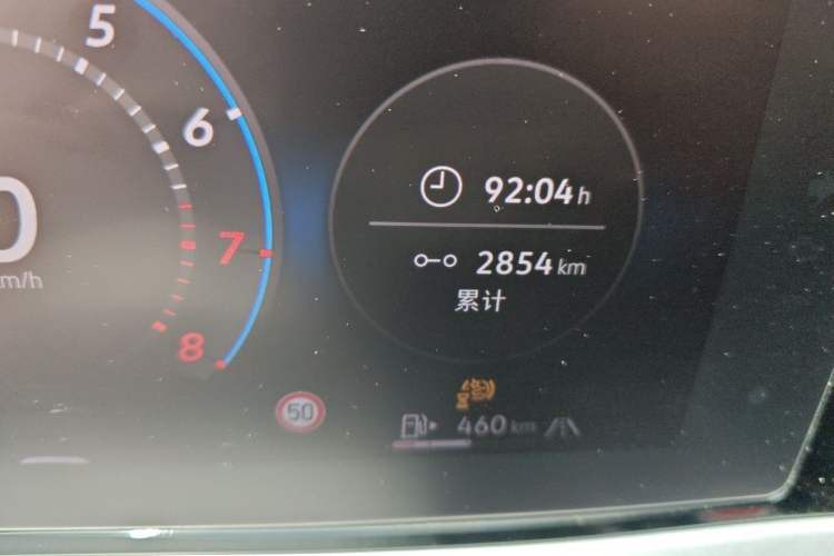 Used Volkswagen Passat 2025 Pro 380TSI Starry Dragon Edition Odometer Close Up