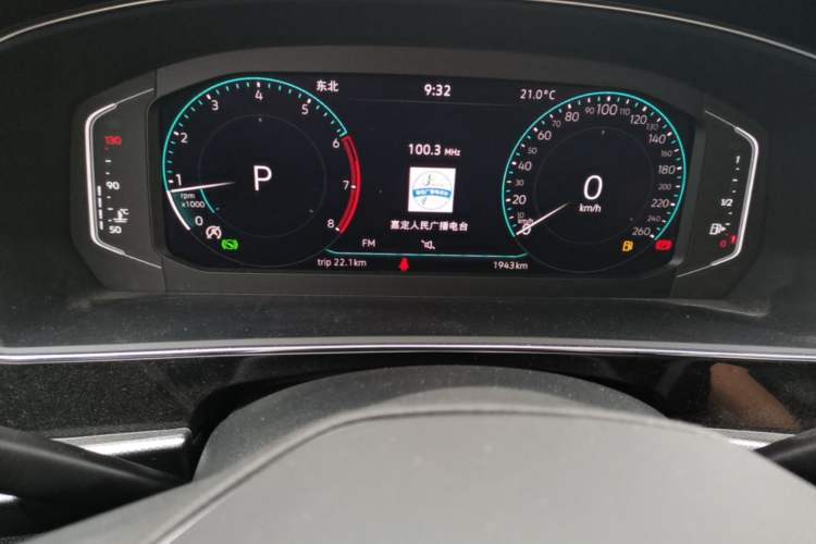Used Volkswagen Passat 2025 Outstanding Model 380TSI Starry Dragon Glorious Edition Odometer Close Up