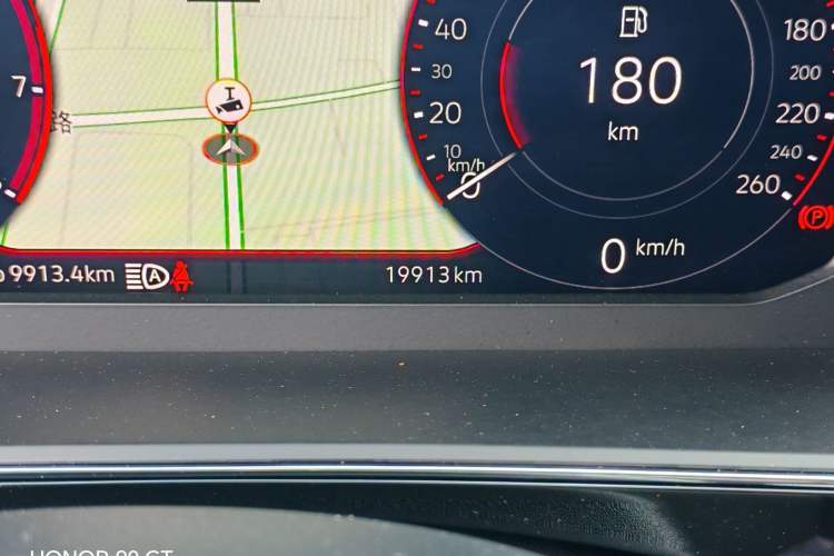 Used Volkswagen Passat 2025 Outstanding Model 380TSI Dragon Glory Edition Odometer Close Up