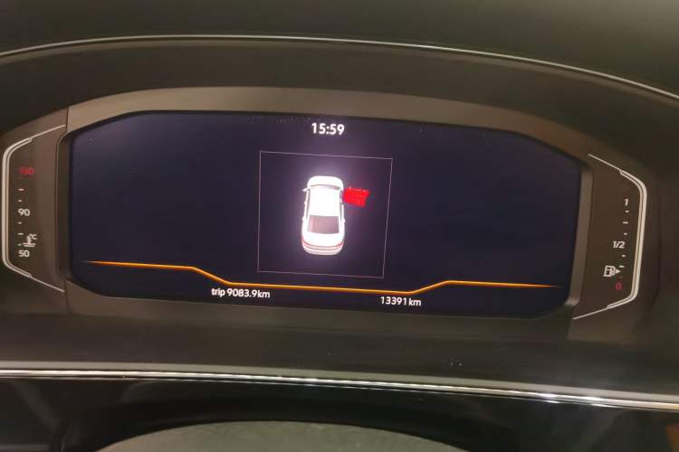 Used Volkswagen Passat 2025 Outstanding Model 330TSI Starry Elite Edition Odometer Close Up