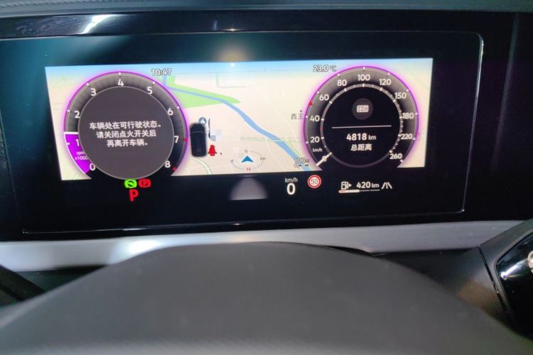 Used Volkswagen Passat 2025 Pro 380TSI Dragon Edition Odometer Close Up