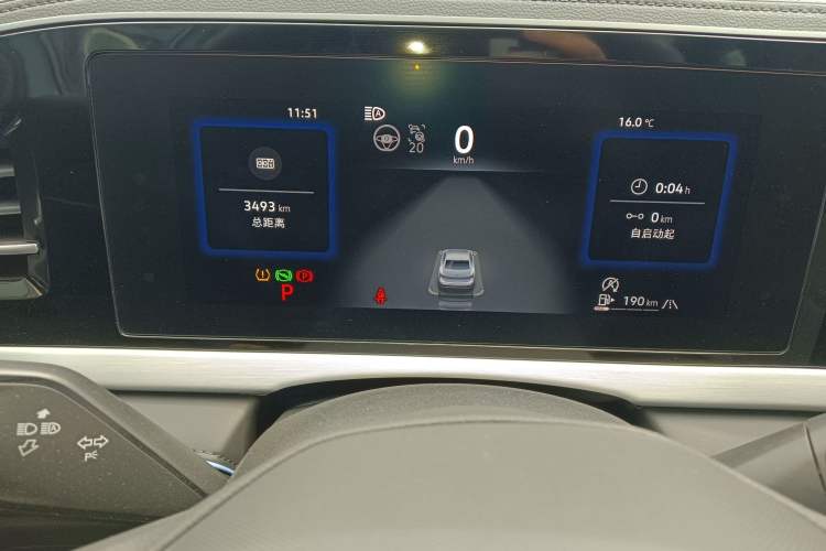 Used Volkswagen Passat 2025 Pro 380TSI Starry Dragon Luxury Edition Instrument Cluster