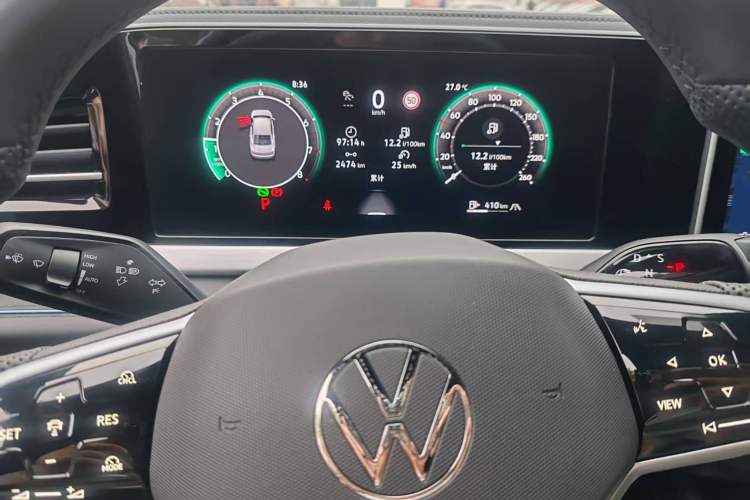 Used Volkswagen Passat 2025 Pro 380TSI Starry Dragon Luxury Edition Odometer Close Up