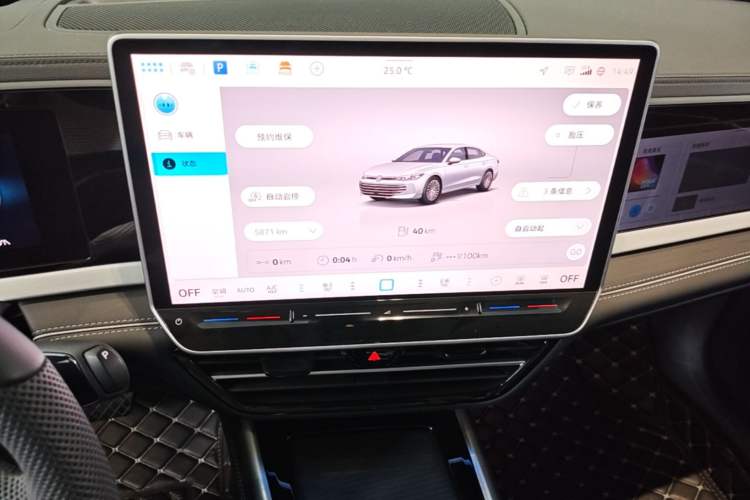 Used Volkswagen Passat 2025 Pro 380TSI Dragon Supreme Edition Audio And AC Panel