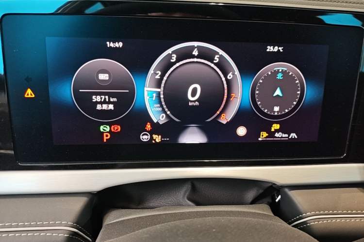 Used Volkswagen Passat 2025 Pro 380TSI Dragon Supreme Edition Instrument Cluster