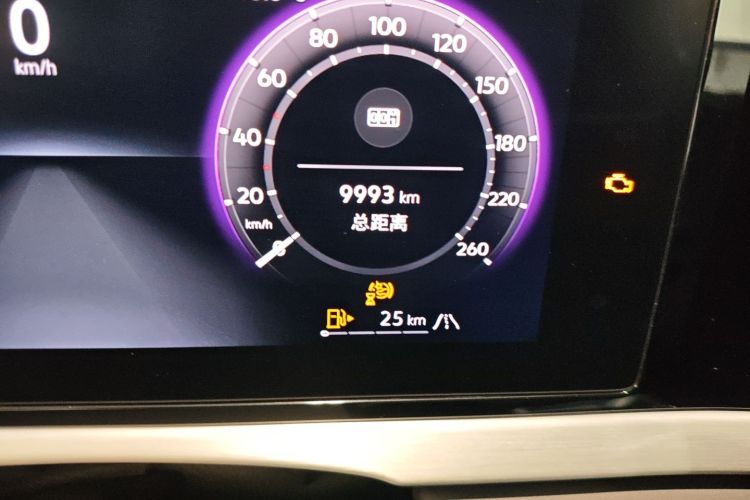 Used Volkswagen Passat 2025 Pro 380TSI Dragon Supreme Edition Odometer Close Up