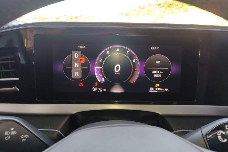 Used Volkswagen Passat 2025 Pro 380TSI Starry Dragon Luxury Edition Instrument Cluster