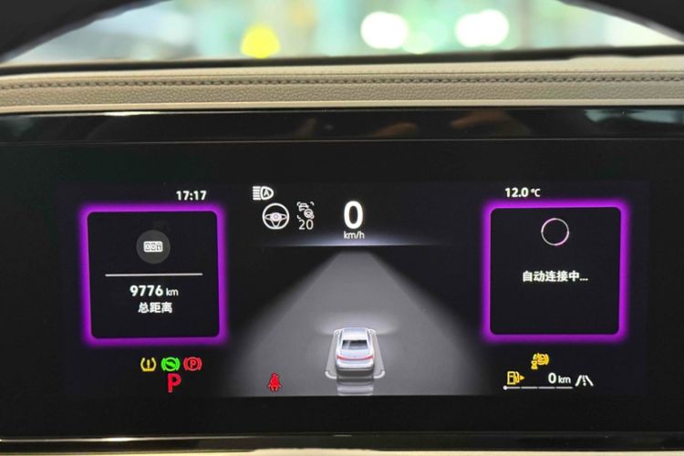Used Volkswagen Passat 2025 Pro 380TSI Starry Dragon Luxury Edition Odometer Close Up