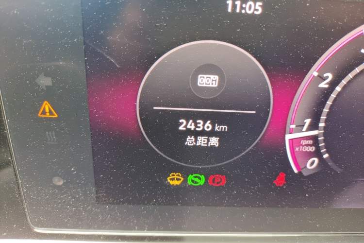 Used Volkswagen Passat 2025 Pro 380TSI Starry Dragon Luxury Edition Odometer Close Up