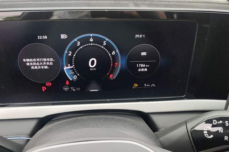 Used Volkswagen Passat 2025 Pro 380TSI Starry Dragon Luxury Edition Odometer Close Up