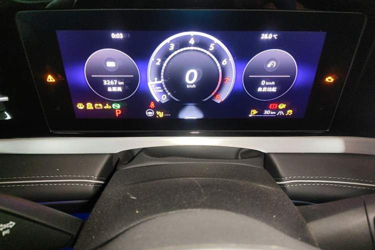 Used Volkswagen Passat 2025 Pro 380TSI Dragon Supreme Edition Instrument Cluster