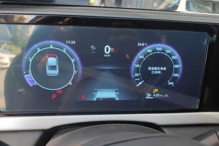 Used Volkswagen Passat 2025 Pro 380TSI Dragon Supreme Edition Instrument Cluster
