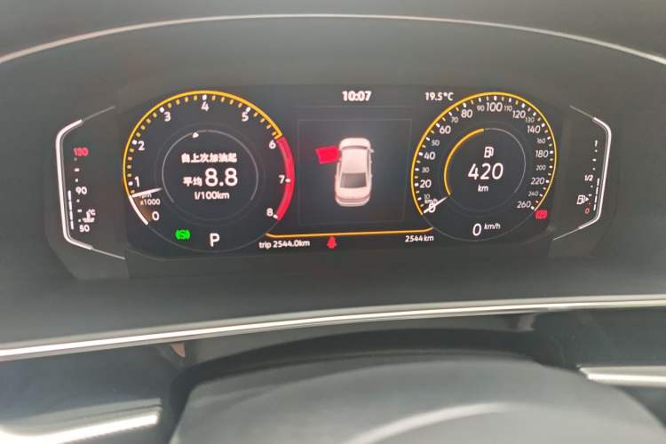 Used Volkswagen Passat 2026 Model, Outstanding 380TSI Xingkong Longteng Edition Instrument Cluster
