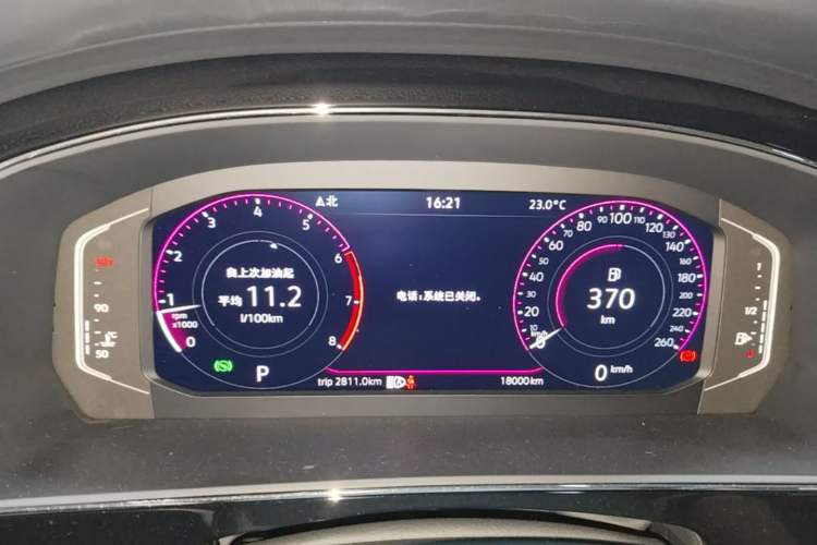 Used Volkswagen Passat 2026 Model, Outstanding 380TSI Xingkong Longyao Edition Instrument Cluster