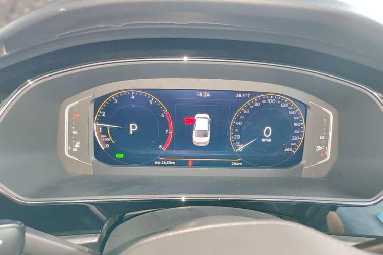 Used Volkswagen Passat 2026 Model, Outstanding 380TSI Xingkong Longteng Edition Instrument Cluster