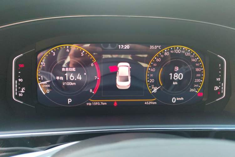 Used Volkswagen Passat 2026 Model, Outstanding 380TSI Longteng Edition Instrument Cluster