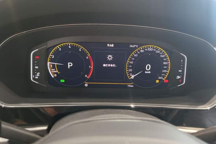 Used Volkswagen Passat 2026 Model, Outstanding 380TSI Xingkong Longteng Edition Instrument Cluster