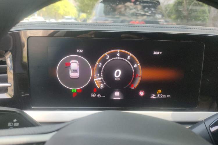 Used Volkswagen Passat 2026 Model, Pro 380TSI Longyao Edition Instrument Cluster