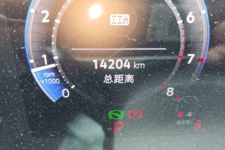 Used Volkswagen Passat 2026 Model, Pro 380TSI Longyun Edition Odometer Close Up