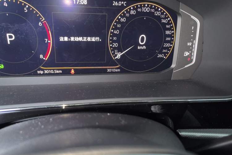 Used Volkswagen Passat 2026 Model, Outstanding 380TSI Longteng Edition Odometer Close Up