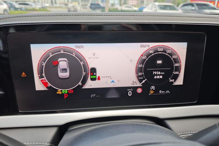 Used Volkswagen Passat 2026 Model, Pro 380TSI Xingkong Longyao Edition Odometer Close Up