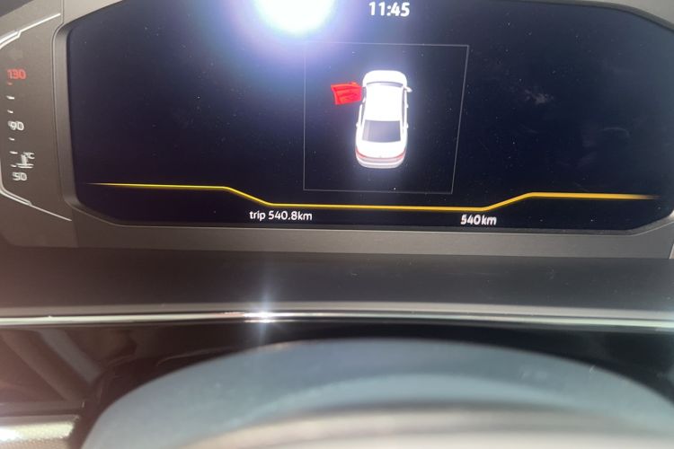 Used Volkswagen Passat 2026 Model, Outstanding 380TSI Xingkong Longteng Edition Odometer Close Up