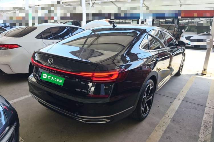 Used Volkswagen Passat 2026 Model, Outstanding 380TSI Xingkong Longteng Edition Rear Right 45 Deg