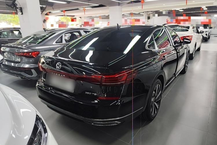 Used Volkswagen Passat 2026 Model, Outstanding 380TSI Longteng Edition Rear Right 45 Deg