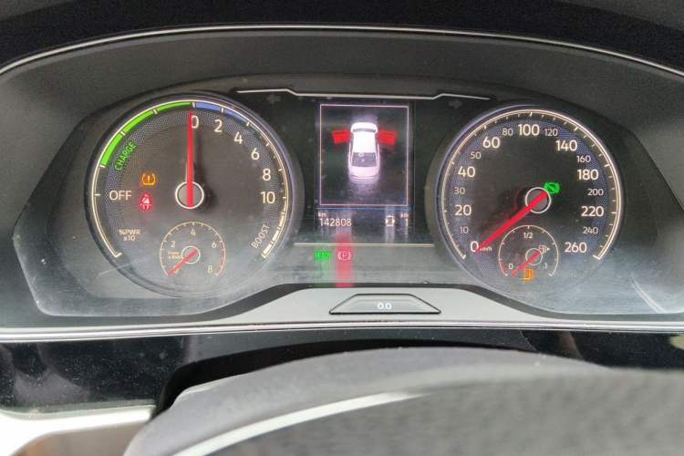 Used Volkswagen Passat New Energy 2019 430 PHEV Hybrid Elite Edition Odometer Close Up