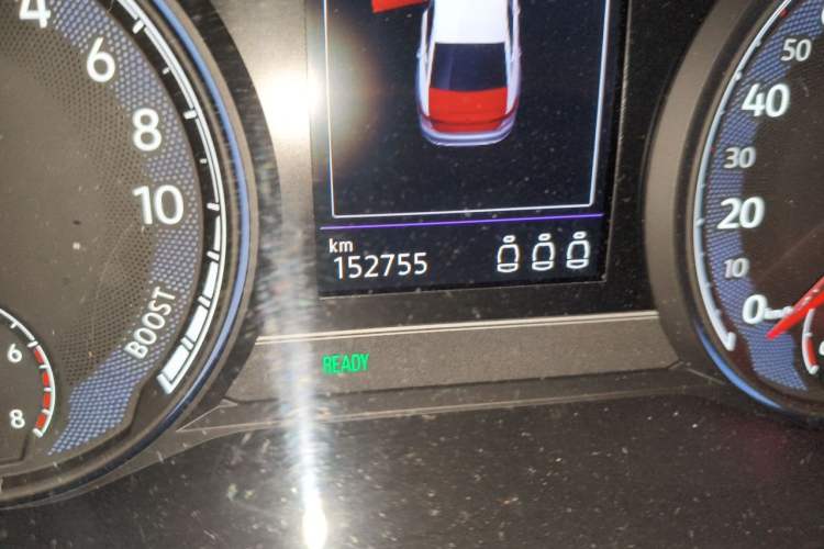Used Volkswagen Passat New Energy 2019 430 PHEV Hybrid Luxury Edition Odometer Close Up
