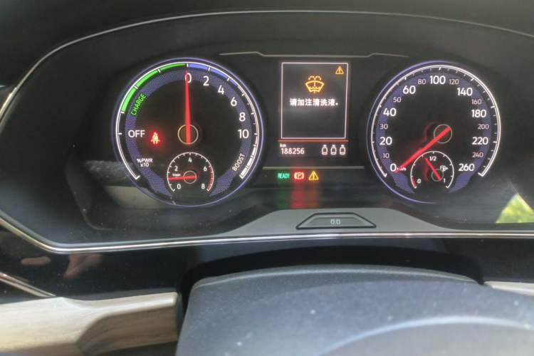 Used Volkswagen Passat New Energy 2019 430 PHEV Hybrid Luxury Edition Odometer Close Up