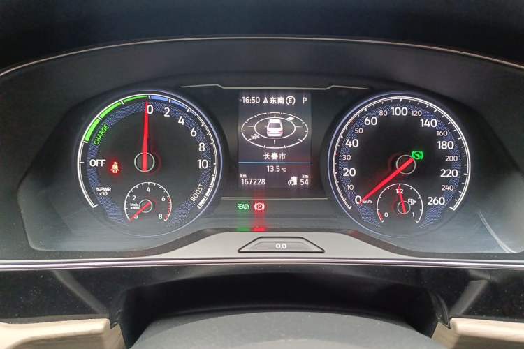 Used Volkswagen Passat New Energy 2019 430 PHEV Hybrid Luxury Edition Odometer Close Up