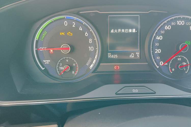 Used Volkswagen Passat New Energy 2019 430 PHEV Hybrid Luxury Edition Odometer Close Up