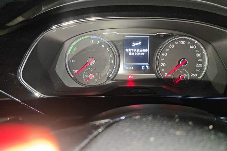 Used Volkswagen Passat New Energy 2019 430 PHEV Hybrid Elite Edition Odometer Close Up